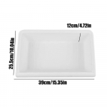 Tesla Model Y jaoks Istme alla paigaldatav hoiukast/&uuml;mbris, Autoistme organiseerija, S&otilde;iduki istmealune sahtel/hoidik, Tesla Model Y interj&ouml;&ouml;ri jaoks, Alus valge