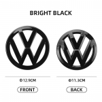 2026 Uus VOLKSWAGEN VW jaoks 2 tk Auto Esiv&otilde;re Rinnam&auml;rk Asendus Embleem Kleebis Volkswagen VW Golf 5 MK5 GTI jaoks