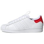 Adidas Originals Superstar Beijing Retro Casual Skate Shoes Unisex White Red FW2854 40⅔