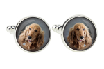 English Cocker Spaniel - cufflinks, a shirt accessory, a shirt pendant from the Art-Dog brand h&otilde;be