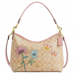 Coach X Meie poolt vaadeldud Laurel 31 Eemaldatav k&auml;epide T&otilde;mblukuga sulgemine Kaetud l&otilde;uend ja nahk T&otilde;mblukuga kott Crossbody &Otilde;lakott Suur Naiste kotid CU393-IMOT4 Gift Box Sets (Basic Set+Black Box)