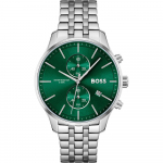 BOSS Associate Green Roostevabast terasest Meeste kvartskell 1513975 roheline