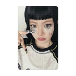 LE SSERAFIM CRAZY ALBUM WEVERSE COMPACT BALACLAVA OFFlClAL Foto kaart EUNCHAE / Weverse A #2 beige