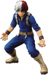 BanPresto Minu kangelase akadeemia Banpresto Maailma kuju kolosseum Modelleerimisakadeemia Super Master Stars Piece Shoto Todoroki Pintsel - - - - - -