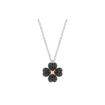 Swarovski Latisha neljaleheline ristik&auml;pp ripatsiga kaelakee Kahepoolne Erinevad v&auml;rvid Naiste kaelakee H&otilde;be Must Kuld 5368980 Box (Random Color)