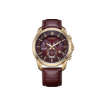 Citizen Eco-Drive seeria igavese kalendriga moekas p&auml;ikeseenergia kvartsist k&auml;ekell Meeste kellad Punane BL5548-19X Regular Watch Box,Red Watch Dial gray