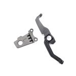Land Rover Discovery 5 2017-2023 HY32-13W030-FC / L462 17MY Autode Esitulede Remondikomplekt Must Plastikust Kinnitusraam Nurgaklambrid 2pcs Left