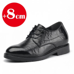 Meeste Nahast Jalan&otilde;ud K&otilde;rgust T&otilde;stvad Jalan&otilde;ud Meestele Luksuslikud T&ouml;&ouml;kingad Formaalne Kontor &Auml;ri Mugav T&otilde;stab 8cm Pulmad 37