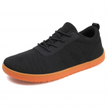 Uued Unisex laiemad jalatsid hingavad v&otilde;rkkangast meeste paljajalu laia varbaga jalan&otilde;ud, br&auml;ndi Flats Soft Zero Drop Tald laiema varbaga tossud suur suurus 37