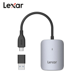 Originaal Lexar CFexpress Type A Kaardilugeja USB 3.2 Gen 2 Type C/A M&auml;lukaardi CFe A Kaardilugeja CF-kaardi lugeja, USB-C kaabel/USB-C to USB-A adapter CF TYPE-A Card Reader【A/C】