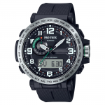Casio Meeste Roostevabast Terasest 100M Veekindel Digitaalne Alarmi Kvartsikell PRG-601-1 must