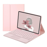 IPad 10. p&otilde;lvkonna puuteplaadi klaviatuurikate Pro 11 2024 Air 6 5 4 10.9 tolli 10.2 7 8 9. Air 3 Pro 10.5 kokkupandav nutikas kate Funda jaoks iPad 10th 10.9inch&English roosa