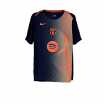 Nike Dri-Fit 25-26 Barcelona Mugav Mitmek&uuml;lgne Pullover L&uuml;hikeste Varrukatega Jalgpallis&auml;rk Unisex Topid HM3437-411 L