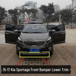 &Uuml;hildub 2011-2020 Kia Sportage esiosa ja tagumise kaitseraua liistuga Originaalauto kaitseraua kate Front and Rear Bumper Lower Section - Sportage