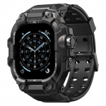 Kaitse&uuml;mbris+Taktikaline rihm Apple Watchi rihmadele Ultra 3 2 49mm 46mm 45mm 44mm TPU Kate Metallist k&auml;ev&otilde;ru iwatch seeriad 11 10 9 8 7 6 SE 46MM (Series 11 10)