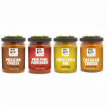 Browntree 4-in-1 Popkorni maitseainepulber - 200g | Mehhiko juust, T&scaron;edari juust, Magus t&scaron;illi BBQ, Peri Peri Popkorni maitseaine | Filmistiilis maitseaine