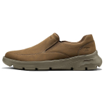 Skechers Vabaaja S&uuml;nteetilisest Nahast Mugavad Kerged Libisemiskindlad Hingavad Toetavad Tagasil&ouml;&ouml;giga Elustiilikingad Meeste Kingad Pruun 205919-BRN 39.5