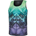 Asics V&auml;rviplokk Pehme ja Jahe &Uuml;mmarguse Kaelusega Varrukateta Tanktop Meeste Topid Mitmev&auml;rviline 2011C842-308 XXL