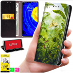 Rahakotit&uuml;&uuml;pi &uuml;mbris Motorola Edge 60 Pro jaoks - Bluemooni kate tr&uuml;kiga + 9H klaas