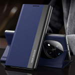 Luksuslik &auml;ripinnaga nahast &uuml;mbris Xiaomi 15T Pro 14T 13T Pro Redmi Note 14/13 Pro Plus 4G 5G jaoks PU-st alusega klapp-telefoni kate Note 14 Pro Plus 5G tumesinine v&auml;rv