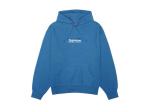 Supreme Box Logo Kapuutsiga sviiter Sinine (23FW) M gray