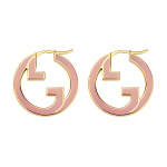 Gucci Blondie Logo Moodsad Ehted Emailitud Metallist K&otilde;rvar&otilde;ngad Naiste k&otilde;rvar&otilde;ngad Roosa 796776J16308075 F,Pink