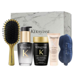 Kerastase Black Diamond Juukse&otilde;li Silmamask Puhastus- ja Hoolitsuskomplekt, 5-osaline komplekt siledatele, niisutatud ja l&auml;ikivatele juustele 30ml+80ml+75ml must