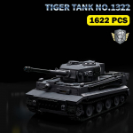 MOC Wittmann S04 Tiiger&auml;ssad Tanki ehitusklotsid Saksa Panzer S&otilde;jaline Lahingutank Meeskonnategelastega Klotsid M&auml;nguasjad Lastele Kingitused No Original Box