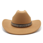 Uus kunstvillane naiste meeste l&auml;&auml;nekauboi m&uuml;ts Vintage Gentleman Vilt Fedoras M&uuml;tsid Cowgirl Church Jazz Cap Sombrero Hombre 56-58CM armee roheline v&auml;rv