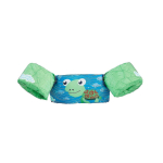 Puddle Jumper k&auml;epaelad, ujumisabi lastele, vanus 2-6, 15-30 kg, turvalukk Kilpkonnakoor less