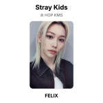 Stray Kids HOP KMS Ametlik fotokaart FELIX