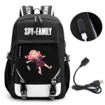Suure mahutavusega koolikott &otilde;larihmaga; &otilde;pilaste kolmeosaline pliiatsikoti komplekt Spy x family spy school bag black