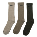 Nike Dri Fit SS25 Everyday Plus Kerged &Uuml;herealise &Auml;&auml;risega Sokid Unisex 3 Paari SX6891-915 24-26 khaki