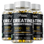 Pslalae - Kreatiinmonoh&uuml;draadi kapslid - Annab 5000 mg kreatiini - energia 120*3