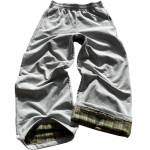 Y2K t&auml;navastiilis lukuga dressipluus ja dressip&uuml;ksid komplekt, unisex, &uuml;le suuruses, vabaaja riietus tasku detailiga Small gray