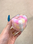 K&otilde;va kommi kuubik Stressipall Squishy m&auml;nguasjad Kujundatav Mittep&otilde;rkav kuubik Pigistatav pall Asmr Sensoorne Antistress Fidget m&auml;nguasjad t&auml;iskasvanutele gray