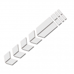 Lahe stiilne mootorratta kleebis, peegeldav mootorratta poritiibade kleebised