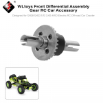 WLtoysi metallist esidiferentsiaali komplekt, RC autotarvik mudelile 12428 mitmev&auml;rviline