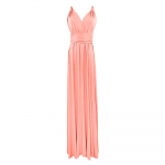 Seksikad naised Boho Maxi Club Kleit Sidemega Pikk Kleit Pidu Mitmesuunaline Pruutneitsid Convertible Infinity XL roosa