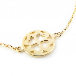 Les Tr&eacute;sors De Lily [H5522] &ndash; kullatud k&auml;ev&otilde;ru &bdquo;Clover&rdquo; kuld