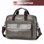 BULLCAPTAIN esimese kihi veisenahast s&uuml;learvutikott 14-tolline &otilde;lakott &auml;riportfelli br&auml;ndi k&auml;ekott parkkoor