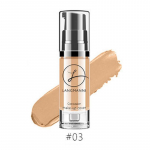 Langmanni Liquid Foundation Concealer Brightening Skin Color Waterproof No Melting Makeup BB Cream 3