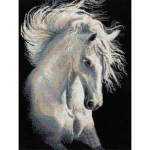 Teemanttikandid Anmial Ristpistes DIY Teemantmaaling Horse seeria kodukaunistus 20X30CM
