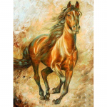 5D DIY teemantmaal  Hobuse maastik  3D tikandid Ristpistes Kodukaunistuse kingitus 20X30CM