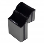 Kerge alumiiniumkarbiga taskukarbi mahuti hoidik hall v&auml;rv