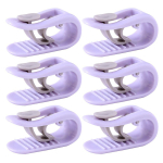 Klambrid n&otilde;elavaba painduv nr 6 tk tekk libisemiskindlad n&ouml;&ouml;pn&otilde;elad teki haarats lilla