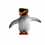Penguin Figurine Smell-less simulation toys Solid PVC Realistic penguin model toy for Home A