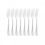 8 tk Peegel V&auml;rviline lauan&otilde;ude komplekt Roostevabast terasest s&ouml;&ouml;gin&otilde;ude komplekt &Otilde;htus&ouml;&ouml;giks Puuvilja Kahvlid S&ouml;&ouml;gin&otilde;ude komplekt N&otilde;udepesumasinas Ohutu s&ouml;&ouml;giriistade komplekt h&otilde;be