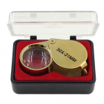 Tasku juveliiride klaasist suurendav luup Jeweller Eye Eye Luup 30 x 21mm