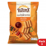 Sunbites Baked Multigrain Snack, Thai Snack, 56 gx 3 tk Barbecue x 3 pcs